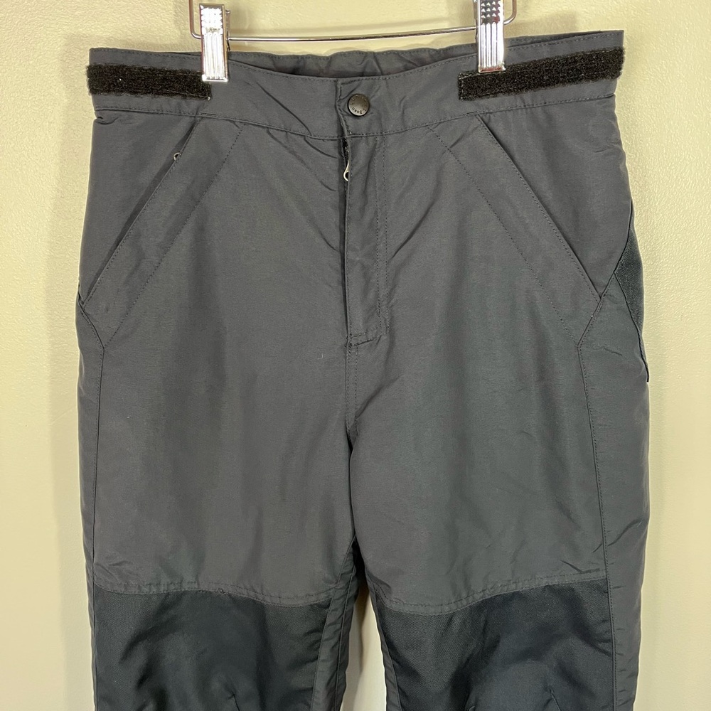 LL Bean Black Snow Buster Snow Pants Unisex Boys Girls Size 10 - Picture 5 of 15